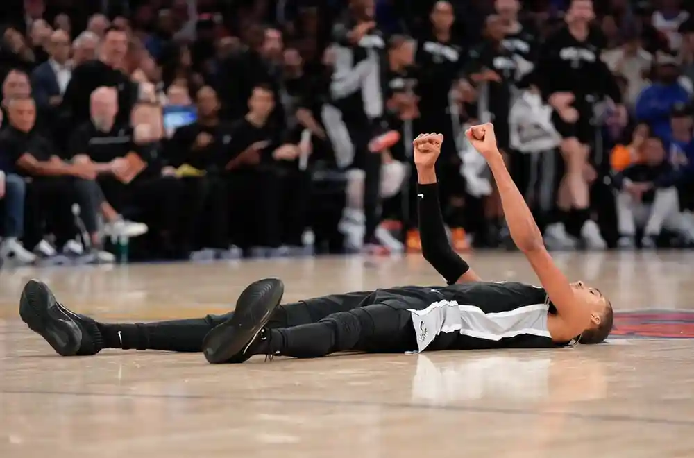 Victor Wembanyama Powers Spurs Past Knicks 115-111, Cuts NBA Finals Deficit to 2-1 sports